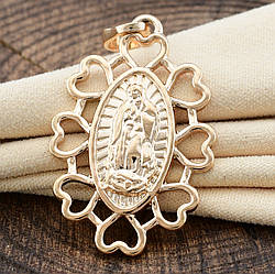 Іконка 35214 розмір 33х17 мм вага 2.2 г позолота 18К