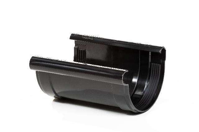 З'єднання єднувач ринви Profil 130 чорний