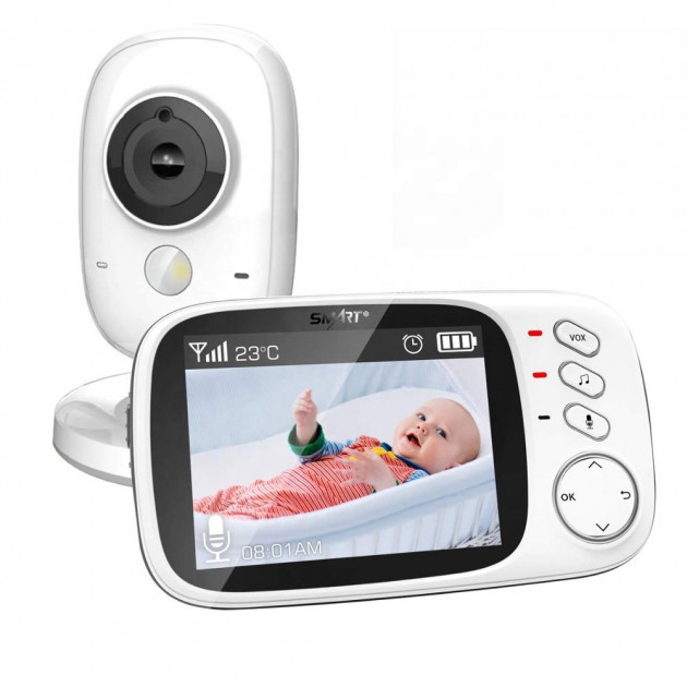 Цифрова бездротова відеоняня Baby Monitor VB603, фото 1