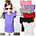 Друк на дитячій кольоровій футболці з рюшками для дівчаток, фото 4
