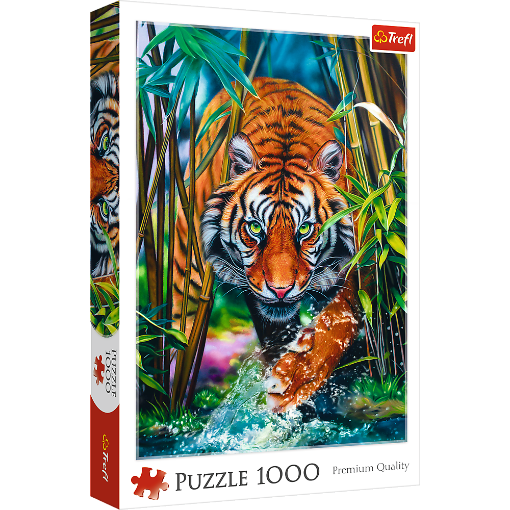 Пазли Trefl Хижий тигр 1000 елементів
