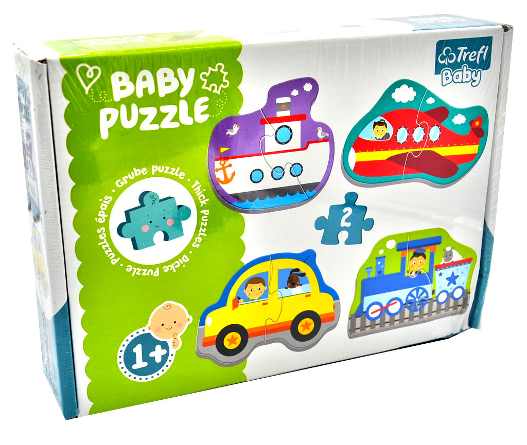 Пазли Baby puzzle Транспортні засоби Trefl ПЕРЕОЦІНКА 2