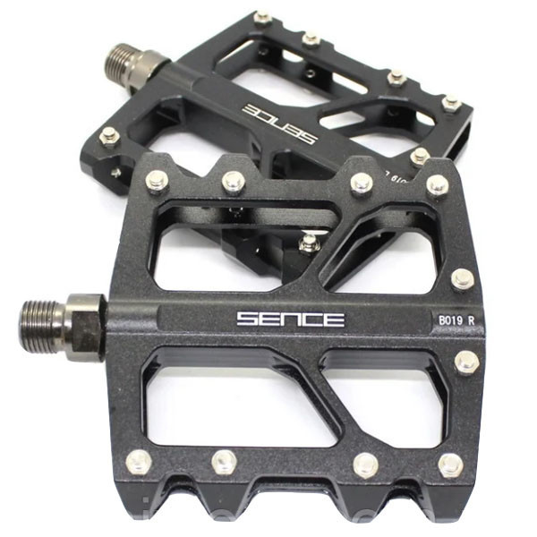 Велосипедні педалі на промислових підшипниках Feel Fit Чорні, фото 1