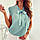 Блузка жіноча молодіжна на зав'язках, розміри 42-48 (4кол) "MILANI" недорого від прямого постачальника, фото 4