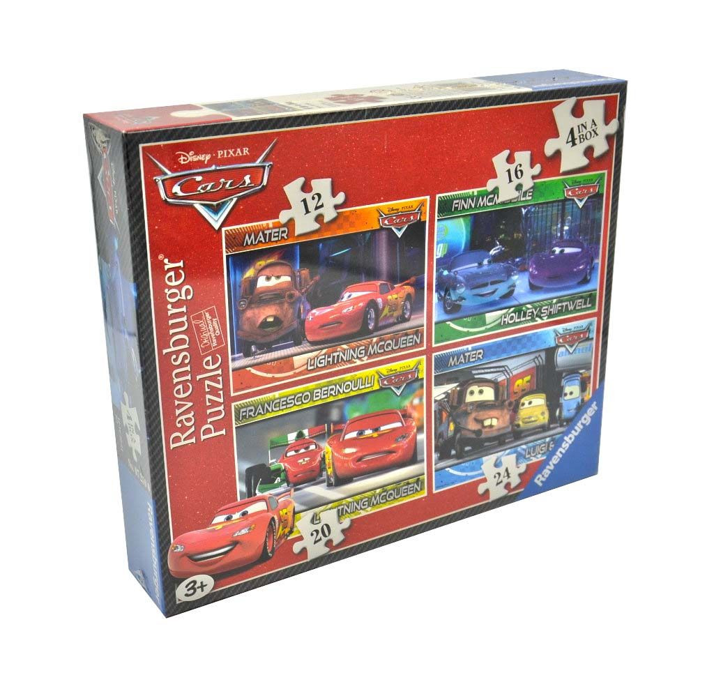 Пазл 4 в 1 Ravensburger Дісней Тачки 07259