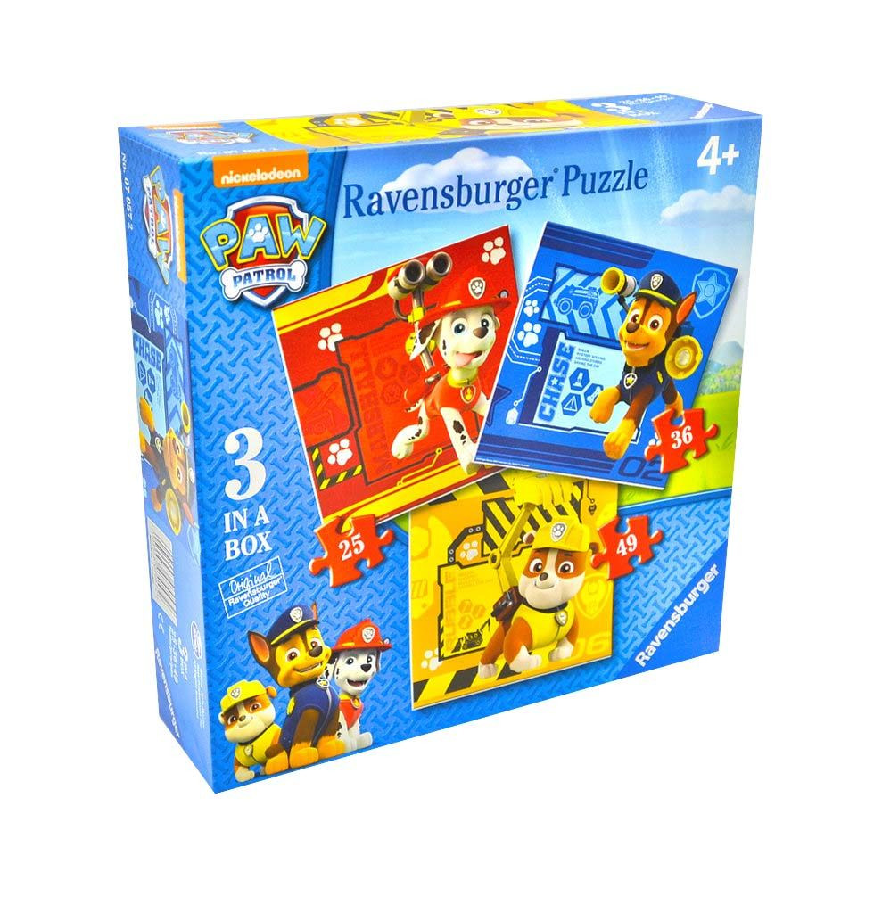 Пазл Ravensburger Щенячий патруль 3 в 1 07057-2
