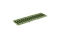 Пластикова решітка 100 Хвиля (зелена папороть) для системи лінійного водовідводу, фото 4