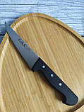 Кухонний ніж із бакелітовою ручкою. Довжина — 27,5 см (лезо — 13,5 см), OMS Collection (Туреччина), арт.6111, фото 3