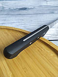 Кухонний ніж із бакелітовою ручкою. Довжина — 29,5 см (лезовитість — 15,5 см), OMS Collection (Туреччина), арт. 6115, фото 4