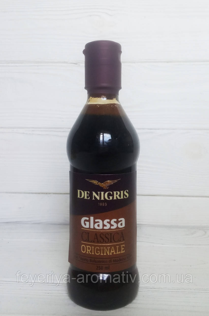 Бальзамічний оцет De nigris Glassa Classica Originale, 250гр (Італія)