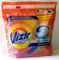 Капсули для прання Vizir Color свіжість Lenor, 36 шт.