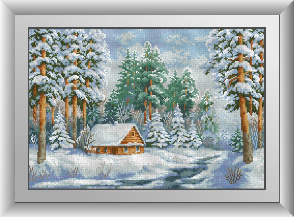 30780 Лісна сторожка. Набір діамантової мозаїки