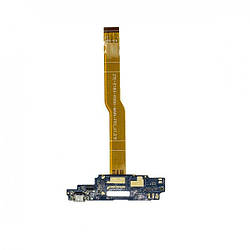 Шлейф — плата заряджання для ZTE A610 Blade, конектора заряджання з мікрофоном, оригінал