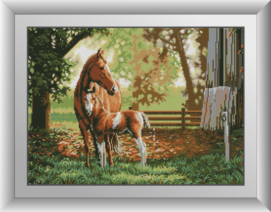 30468 Набір діамантової мозаїки Коні