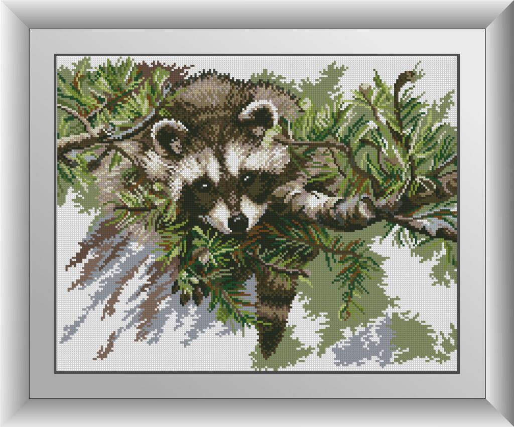 30529 Єнот Набір алмазної мозаїки