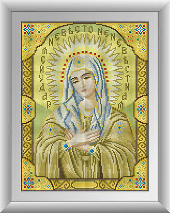 30530 Набір діамантової мозаїки Ікона Божої Матері Умилєніе, фото 1