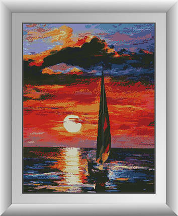 30562 Набір діамантової мозаїки Захід сонця. Афрємов, фото 1