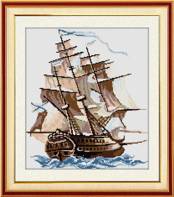 30581 Набір діамантової мозаїки Бригантина