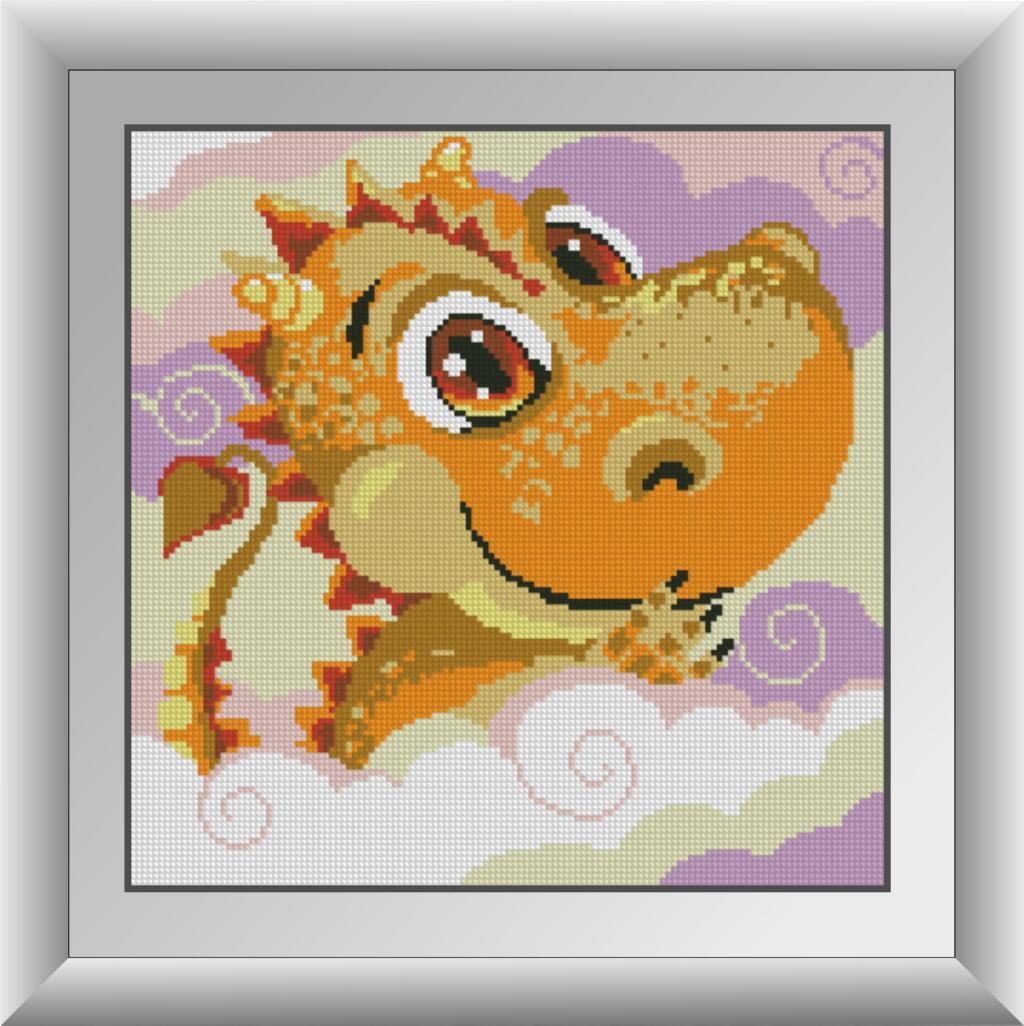 30604 Набір діамантової мозаїки Дракоша