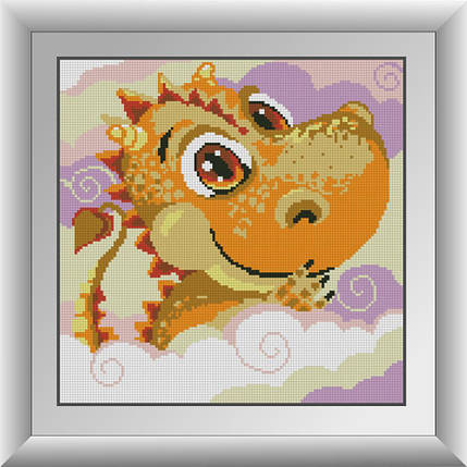 30604 Набір діамантової мозаїки Дракоша, фото 1