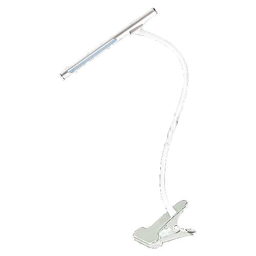 LED лампа настільна MagicLamp з прищіпкою, розбірна, переносна, біла