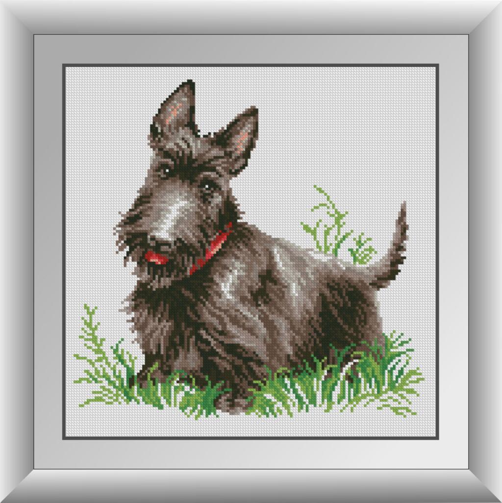 30723 Набір діамантової мозаїки Скотч-тер"єр