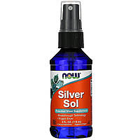 Коллоидное Серебро, Now Foods, Silver Sol, 4 жидких унций (119 мл)