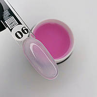 Гель для нарощування нігтів, Builder Gel будівельный гель для нігтів Andi PROF №06N SIREN