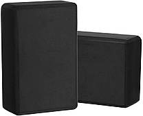 Блоки для йоги і пілатесу Zelart EVA Yoga Brick 2 шт. (MS0858-1)