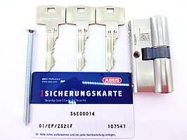 Циліндр замка Abus S60P ключ/ключ сатиновий нікель (Німеччина)