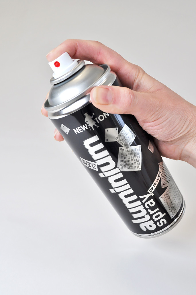 Краска эмаль алюминиевая аерозольна 400мл Aluminium spray Newton |Фарба аерозольна емаль - фото 3 - id-p1433958881