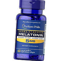 Мелатонин Puritan's Pride Melatonin 5 mg 60 капс