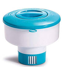 Поплавок-дозатор 17,8 см для хімії в таблетках. Для басейнів будь-якого типу Intex 29041