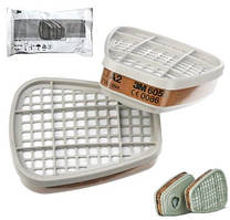 Фільтр 3M 6055 A2 ОРІГІНАЛ Фільтр від органічних парів, газів.