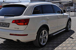 Бокові пороги для Audi Q7 (2005-2015) Erkul (2 шт.)