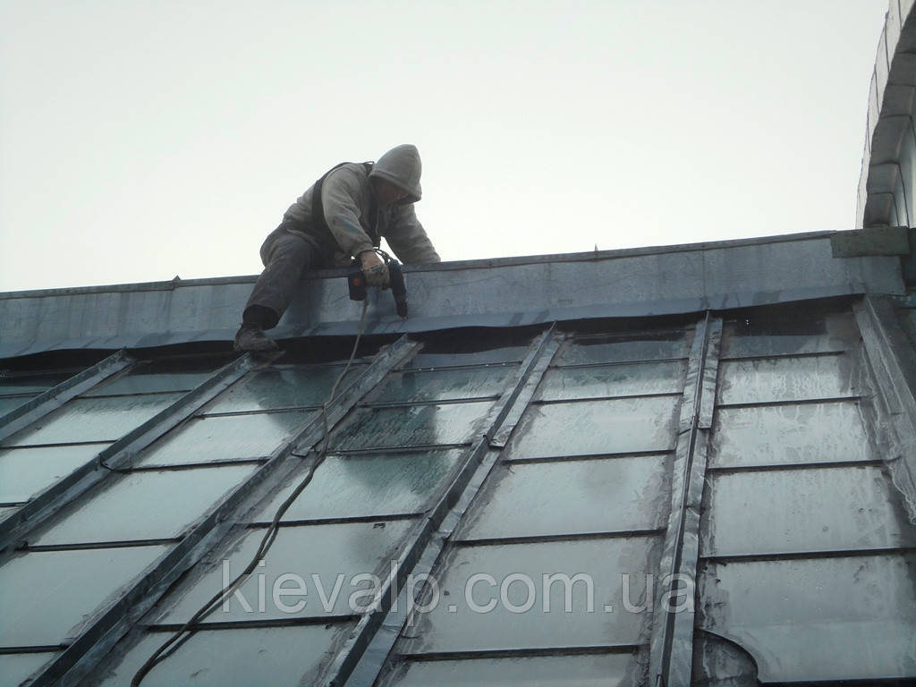 Ремонт і гідроізоляція скляних куполів і зенітних ліхтарів, фото 1