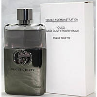 Тестер туалетная вода мужская Gucci Guilty Pour Homme (Гучи Гилти Пур Хом) 100 мл