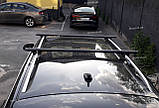 Багажник на рейлінги, чорні поперечини (алюміній) 130см \ 85кг., фото 4