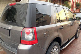 Бокові пороги для Land Rover Freelander II Алюміній (2 шт)