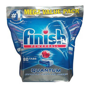 Таблетки д/миття посуду в ПММ Finish Quantum 80 шт. (4)