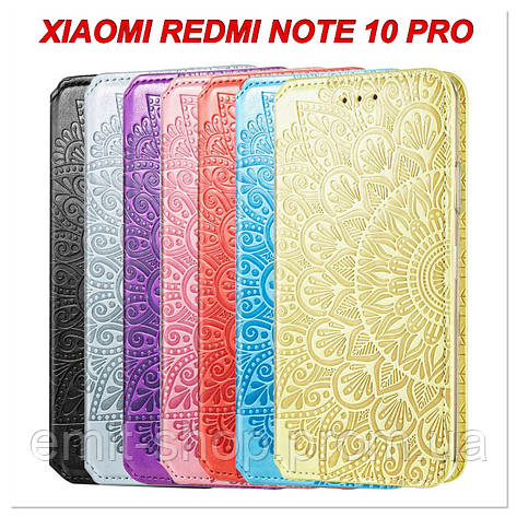 Чохол-книжка GETMAN Mandala для Xiaomi Redmi Note 10 Pro, фото 2