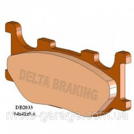 Колодки гальмівні дискові DELTA BRAKING DB2033RD-N4 (Синтетика аналог FDB2003/ST)