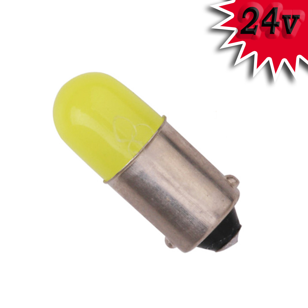 Світлодіодна автомобільна лампа T8,5 BA9S COB 4D 24V 2W WHITE, фото 1