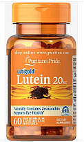 Лютеїн Lutein 20 mg 60 капс, фото 3