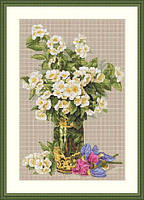 Набір для вишивання хрестиком "Духливий букет" Меренка