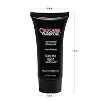 Очищающая маска плёнка для лица California Charcoal Face Mask