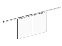 Комплект синхронного механизма VALCOMP Symetric для систем Herkules Glass (Польша)