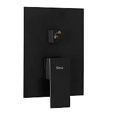 Душова система REA FENIX BLACK + BOX прихованого монтажу, фото 5