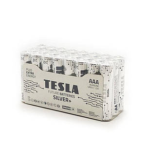 Батарейки AAA (LR03) Tesla Silver + (24 шт.)