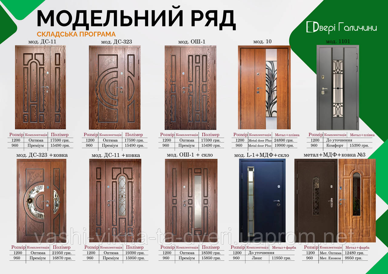Двері вхідні металеві з віконечком серії Акцент- ПОЛІМЕР - фото 7 - id-p975763611